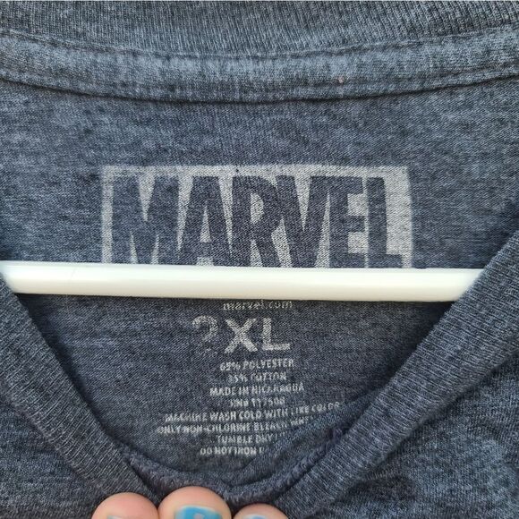 Marvel men's Deadpool Anti-Hero graphic T-shirt - Picture 7 of 8